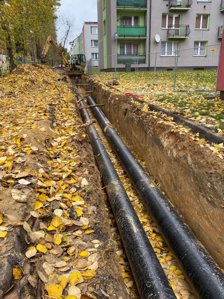 Budowa sieci i przyłączy ciepłowniczych dla MPEC w Przemyślu Sp. z o.o.